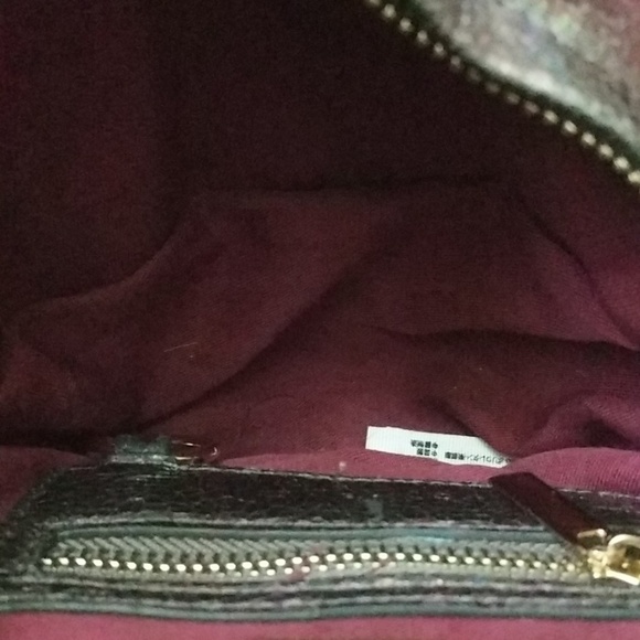 Free People Bag Crossbody Faux Fur Cleo Handbag - Picture 7 of 8